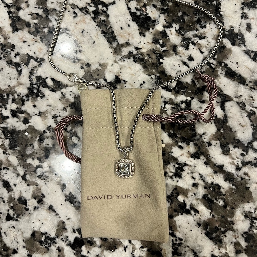 David Yurman Petite Albion Pendant Necklace